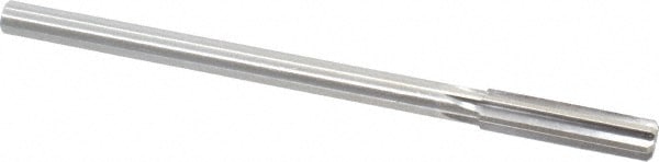 Made in USA 433-0.4410 Chucking Reamer: 0.441" Dia, 7" OAL, 1-3/4" Flute Length, Straight Shank, High Speed Steel Image