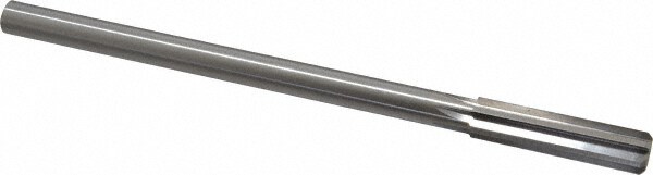 Made in USA 433-0.4460 Chucking Reamer: 0.446" Dia, 7" OAL, 1-3/4" Flute Length, Straight Shank, High Speed Steel Image