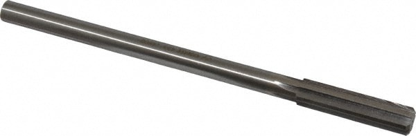 Made in USA 433-0.4500 Chucking Reamer: 0.45" Dia, 7" OAL, 1-3/4" Flute Length, Straight Shank, High Speed Steel Image