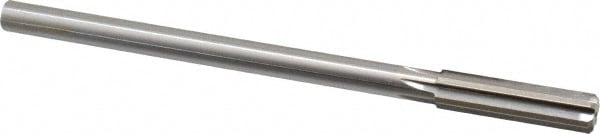 Made in USA 433-0.4520 Chucking Reamer: 0.452" Dia, 7" OAL, 1-3/4" Flute Length, Straight Shank, High Speed Steel Image