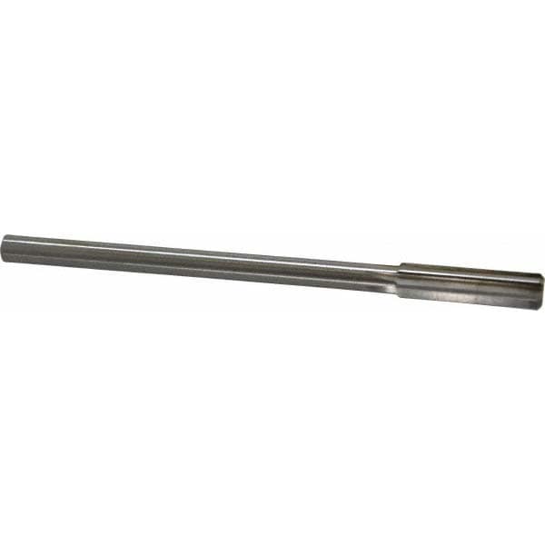 Made in USA 433-0.4530 Chucking Reamer: 0.453" Dia, 7" OAL, 1-3/4" Flute Length, Straight Shank, High Speed Steel Image