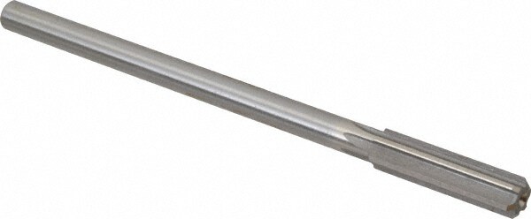 Made in USA 433-0.4660 Chucking Reamer: 0.466" Dia, 7" OAL, 1-3/4" Flute Length, Straight Shank, High Speed Steel Image