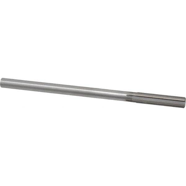 Made in USA 433-0.4700 Chucking Reamer: 0.47" Dia, 7" OAL, 1-3/4" Flute Length, Straight Shank, High Speed Steel Image