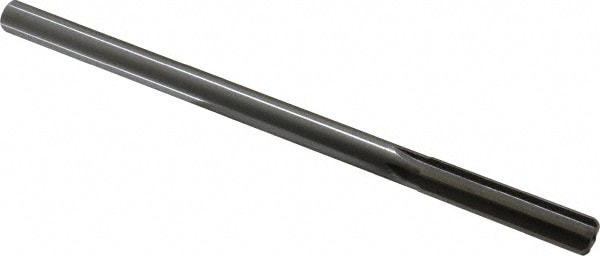 Made in USA 433-0.4740 Chucking Reamer: 0.474" Dia, 8" OAL, 2" Flute Length, Straight Shank, High Speed Steel Image