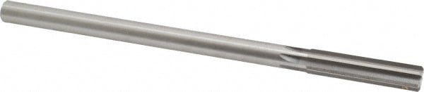 Made in USA 433-0.4760 Chucking Reamer: 0.476" Dia, 8" OAL, 2" Flute Length, Straight Shank, High Speed Steel Image