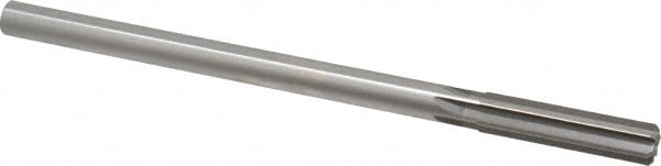 Made in USA 433-0.4770 Chucking Reamer: 0.477" Dia, 8" OAL, 2" Flute Length, Straight Shank, High Speed Steel Image