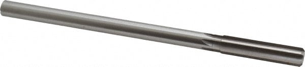 Made in USA 433-0.4810 Chucking Reamer: 0.481" Dia, 8" OAL, 2" Flute Length, Straight Shank, High Speed Steel Image