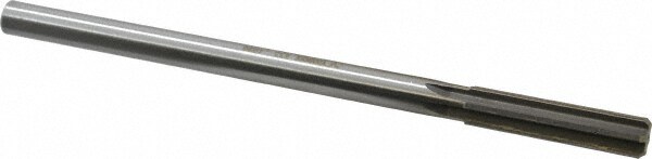 Made in USA 433-0.4890 Chucking Reamer: 0.489" Dia, 8" OAL, 2" Flute Length, Straight Shank, High Speed Steel Image