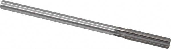 Made in USA 433-0.4910 Chucking Reamer: 0.491" Dia, 8" OAL, 2" Flute Length, Straight Shank, High Speed Steel Image