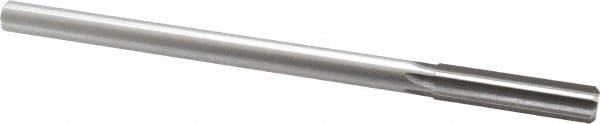 Made in USA 433-0.4920 Chucking Reamer: 0.492" Dia, 8" OAL, 2" Flute Length, Straight Shank, High Speed Steel Image