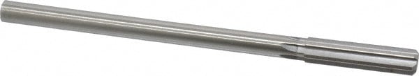 Made in USA 433-0.4930 Chucking Reamer: 0.493" Dia, 8" OAL, 2" Flute Length, Straight Shank, High Speed Steel Image