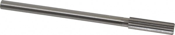 Made in USA 433-0.5640 Chucking Reamer: 0.564" Dia, 8" OAL, 2" Flute Length, Straight Shank, High Speed Steel Image