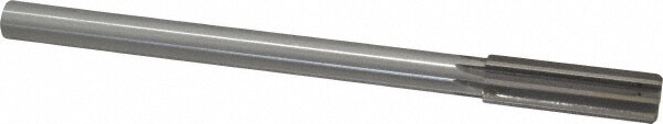 Made in USA 433-0.6880 0.688" Diam 8-Flute Straight Shank Straight Flute High Speed Steel Chucking Reamer Image