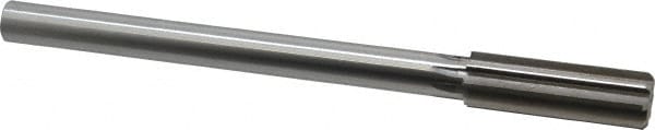 Made in USA 433-0.8110 0.811" Diam 8-Flute Straight Shank Straight Flute High Speed Steel Chucking Reamer Image