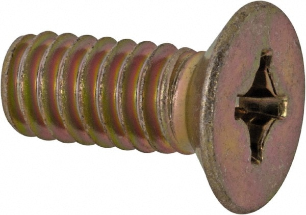 Value Collection MS24693-S95 Machine Screw: 1/4-20 x 5/8", Flat Head, Phillips Image