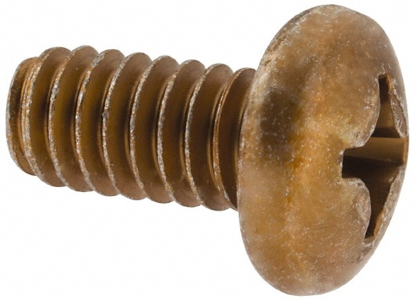 Value Collection MS35206-279 Machine Screw: 1/4-20 x 1/2", Pan Head, Phillips Image