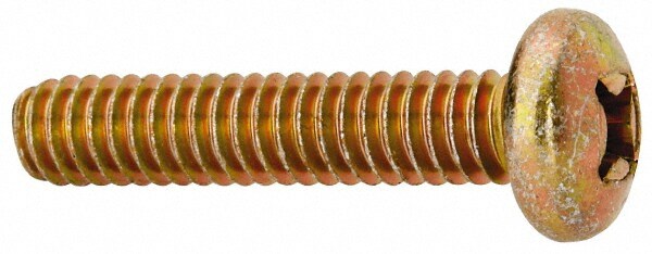 Value Collection MS35206-284 Machine Screw: 1/4-20 x 1-1/4", Pan Head, Phillips Image