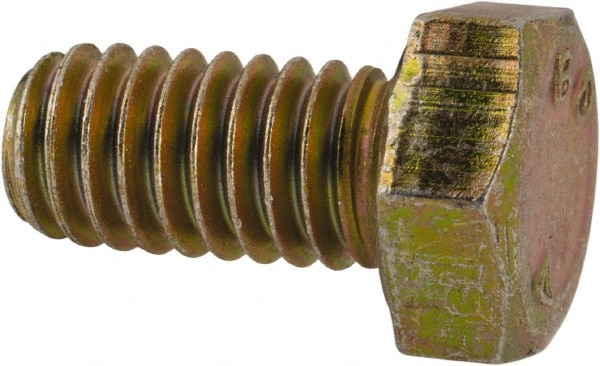 Made in North America BH031C063N Hex Head Cap Screw: 5/16-18 x 5/8", Grade 8 Steel, Zinc-Plated Image