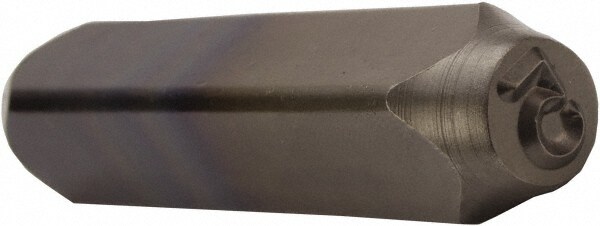 Number 4 Machine Made Individual Steel Stamp