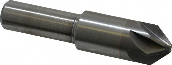 M.A. Ford. 78050002 1/2" Head Diam, 3/8" Shank Diam, 6 Flute 82° Solid Carbide Countersink Image