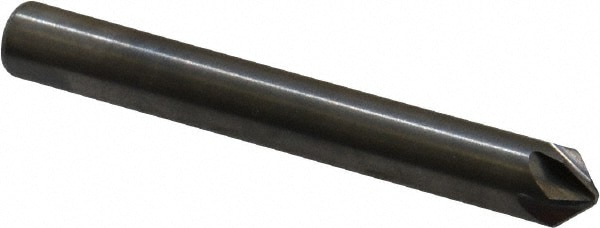 M.A. Ford. 78025003 1/4" Head Diam, 1/4" Shank Diam, 6 Flute 90° Solid Carbide Countersink Image