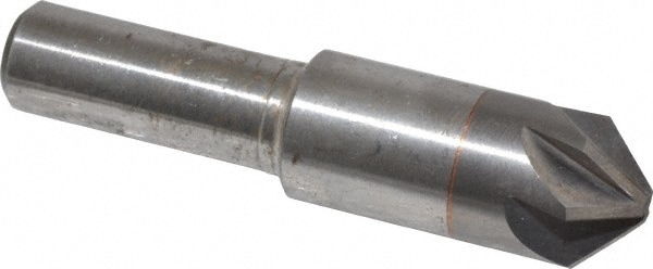 M.A. Ford. 78050003 1/2" Head Diam, 3/8" Shank Diam, 6 Flute 90° Solid Carbide Countersink Image