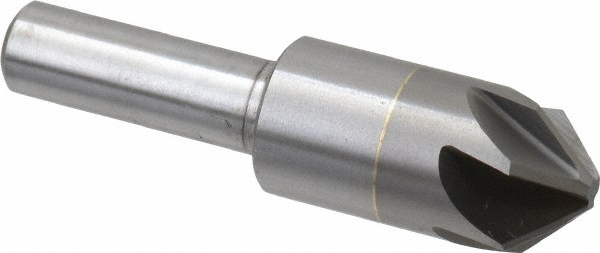 M.A. Ford. 78062503 5/8" Head Diam, 3/8" Shank Diam, 6 Flute 90&deg; Solid Carbide Countersink Image