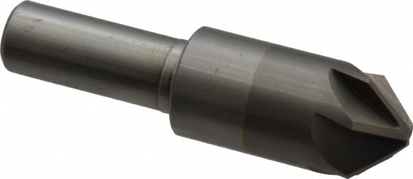 M.A. Ford. 78075003 3/4" Head Diam, 1/2" Shank Diam, 6 Flute 90° Solid Carbide Countersink Image