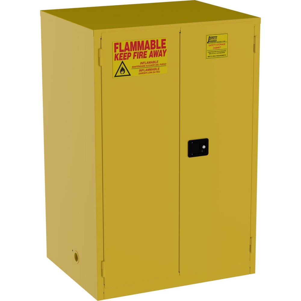 Instock - Flammable & Hazardous Storage Cabinets: 2 Shelf, Self Closing ...