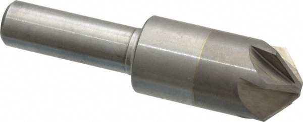 M.A. Ford. 78062504 5/8" Head Diam, 3/8" Shank Diam, 6 Flute 100° Solid Carbide Countersink Image