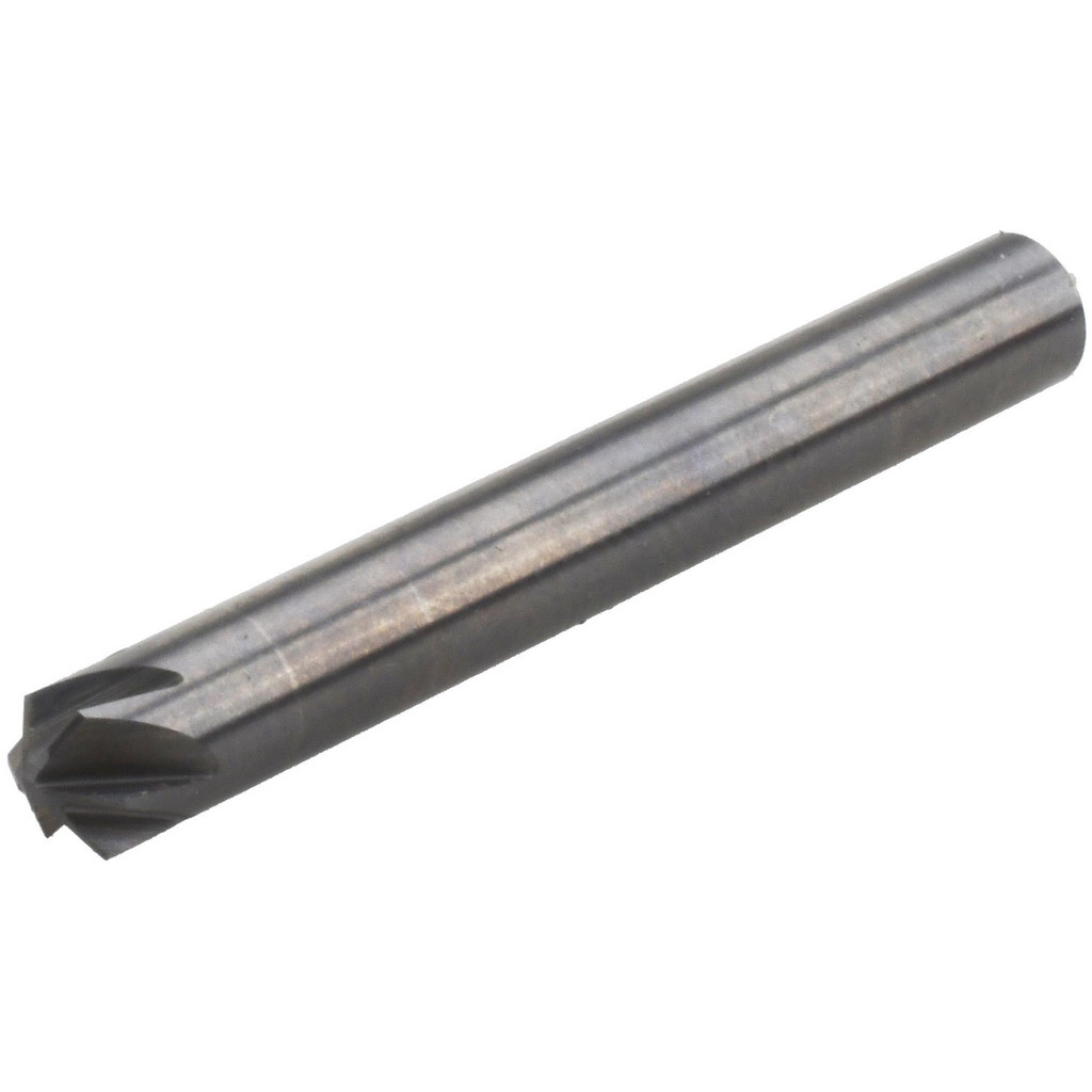 M.A. Ford® Countersink: 3/16" Head Dia, 120 deg Included Angle, 6 Flute, Solid Carbide, Right Hand Cut - 3/16" Shank Dia, 1-1/2" OAL