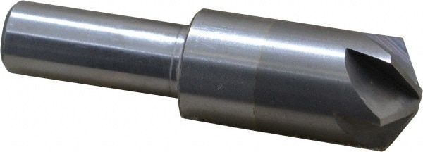 M.A. Ford. 78075006 3/4" Head Diam, 1/2" Shank Diam, 6 Flute 120° Solid Carbide Countersink Image