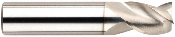 SGS 34815 Corner Radius End Mill: 3/4" Dia, 1-5/8" LOC, 0.12" Radius, 3 Flutes, Solid Carbide Image