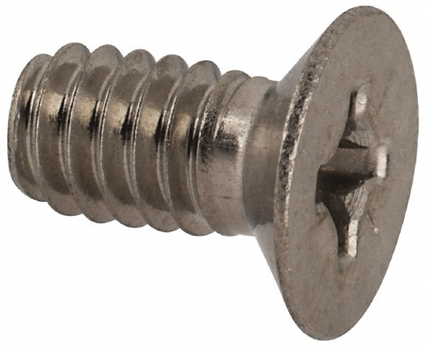 Value Collection MS24693-C94 Machine Screw: 1/4-20 x 1/2", Flat Head, Phillips Image