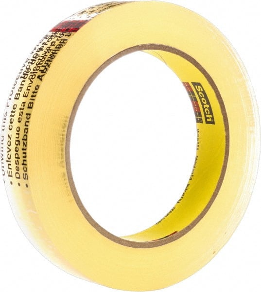 UPVC Tape: 72 yd Long, 3.5 mil Thick, Acrylic Adhesive