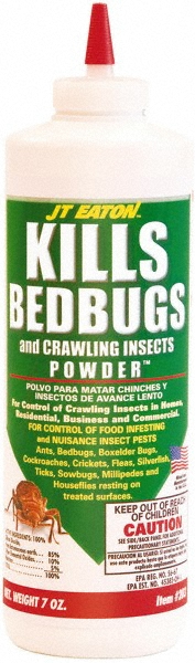 Insecticide for Bedbugs: 3 oz Bottle, Powder - Powder Form