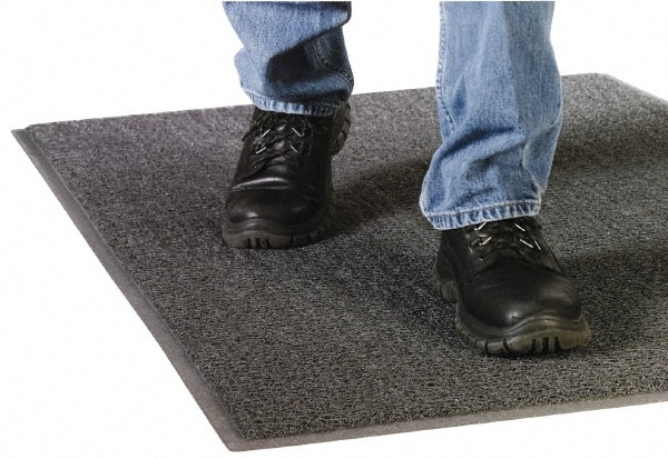 Entrance Mat: 5' Long, 3' Wide, Vinyl Surface