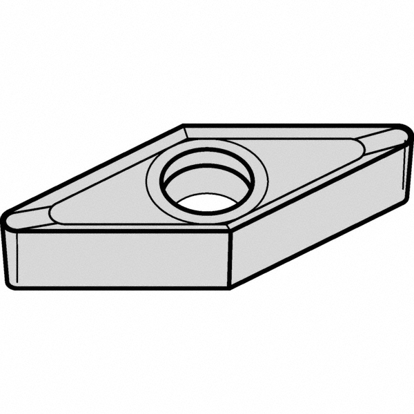 Kennametal 4045342 VBGT331HP KCU10 Carbide Turning Insert Image