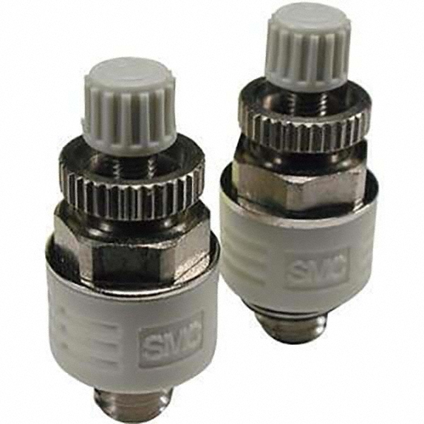 SMC PNEUMATICS Air Flow Control Valve Metering Valve with Silencer