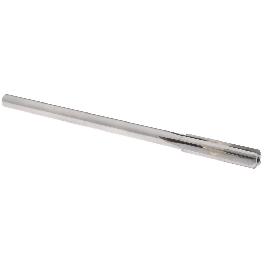 Made in USA 240011 Chucking Reamer: 11/32" Dia, 6" OAL, 1-1/2" Flute Length, Straight Shank, Solid Carbide Image