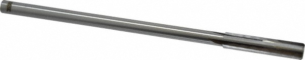Made in USA 240012 Chucking Reamer: 3/8" Dia, 7" OAL, 1-3/4" Flute Length, Straight Shank, Solid Carbide Image