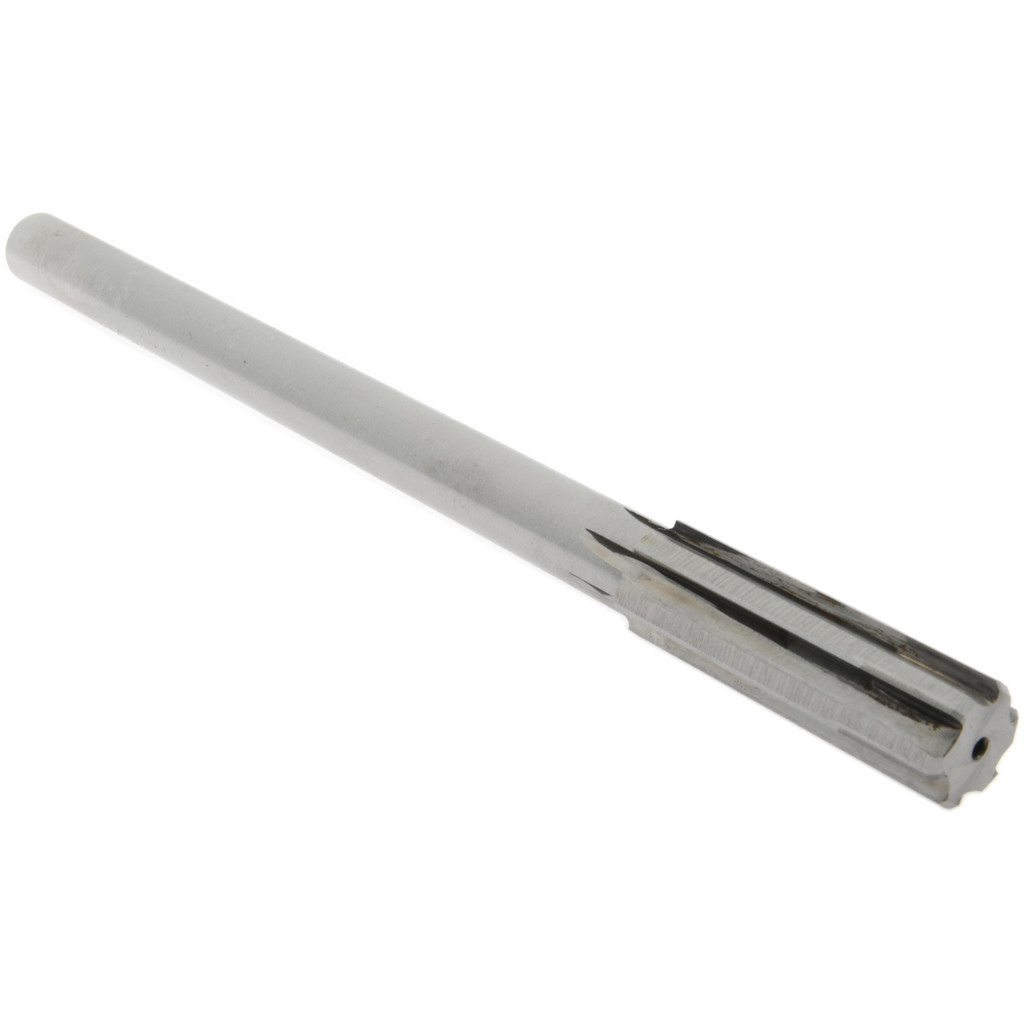 Made in USA 240013 Chucking Reamer: 13/32" Dia, 7" OAL, 1-3/4" Flute Length, Straight Shank, Solid Carbide Image