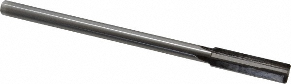 Made in USA 240015 Chucking Reamer: 15/32" Dia, 7" OAL, 1-3/4" Flute Length, Straight Shank, Solid Carbide Image