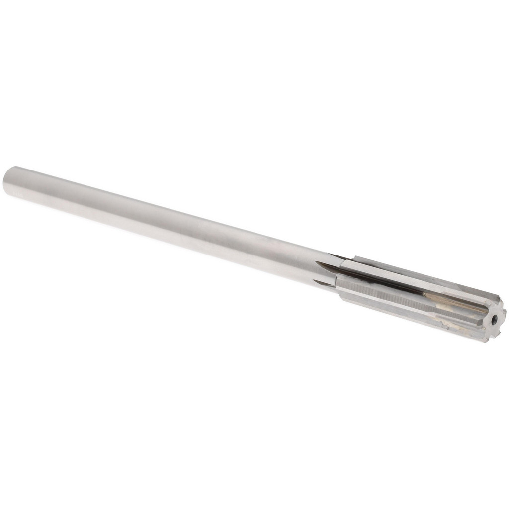 Made in USA 24005469 Chucking Reamer: 35/64" Dia, 8" OAL, 2" Flute Length, Straight Shank, Solid Carbide Image