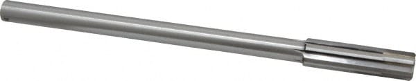 Made in USA 240018 Chucking Reamer: 9/16" Dia, 8" OAL, 2" Flute Length, Straight Shank, Solid Carbide Image