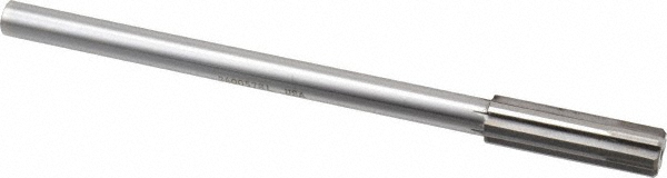 Made in USA 24005781 Chucking Reamer: 37/64" Dia, 8" OAL, 2" Flute Length, Straight Shank, Solid Carbide Image