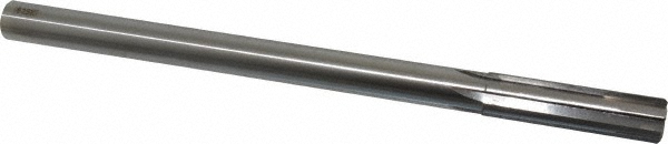 Made in USA 24006094 Chucking Reamer: 39/64" Dia, 9" OAL, 2-1/4" Flute Length, Straight Shank, Solid Carbide Image