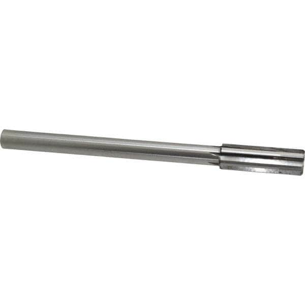 Made in USA 240026 Chucking Reamer: 13/16" Dia, 9-1/2" OAL, 2-1/2" Flute Length, Straight Shank, Solid Carbide Image