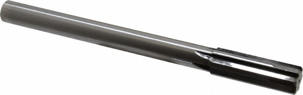 Made in USA 240555 Chucking Reamer: 55/64" Dia, 10" OAL, 2-5/8" Flute Length, Straight Shank, Solid Carbide Image
