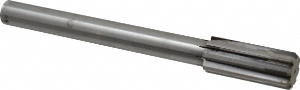 Made in USA 240044 Chucking Reamer: 1-3/8" Dia, 12" OAL, 3-1/4" Flute Length, Straight Shank, Solid Carbide Image